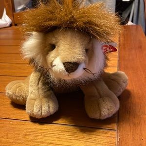 New with tags Ty Classic lion